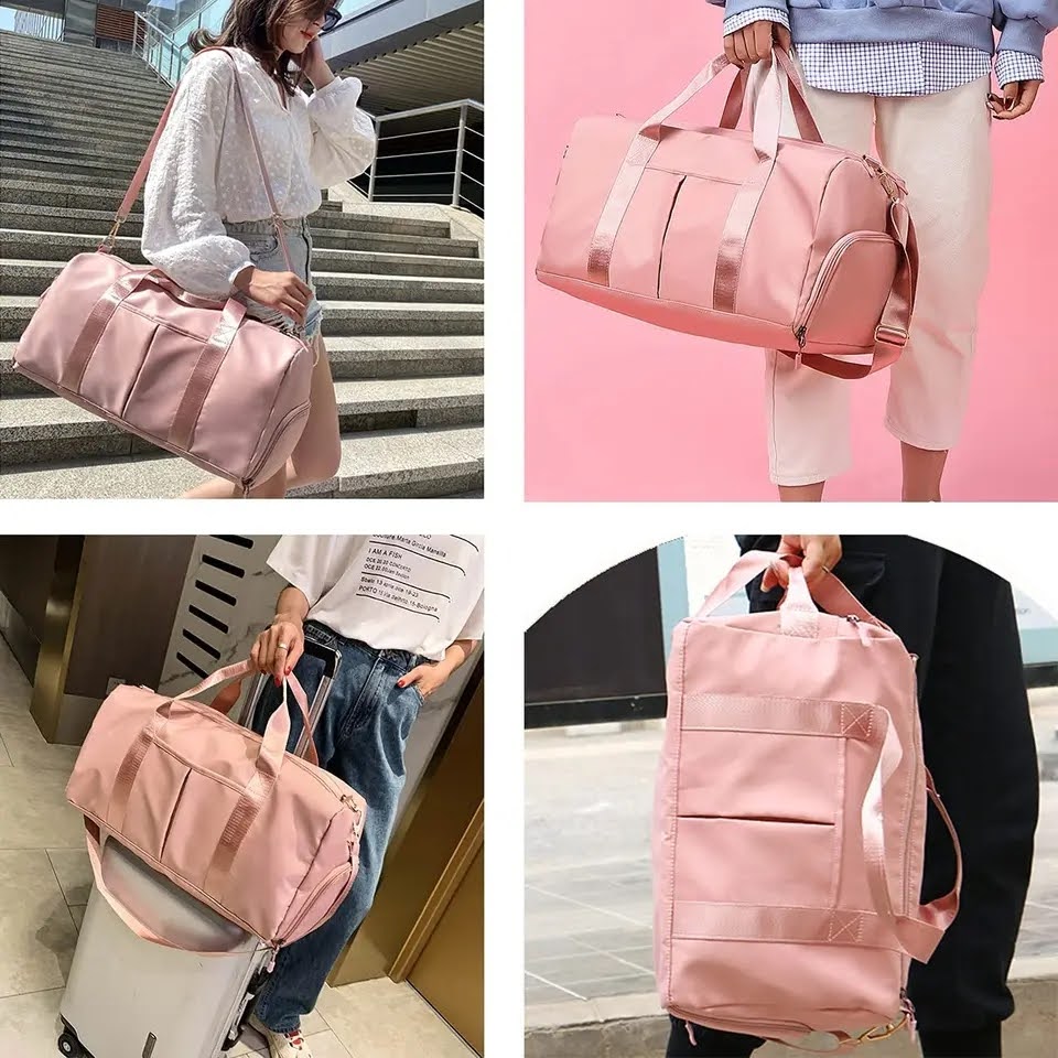 Personalized sports bag with name embroidery