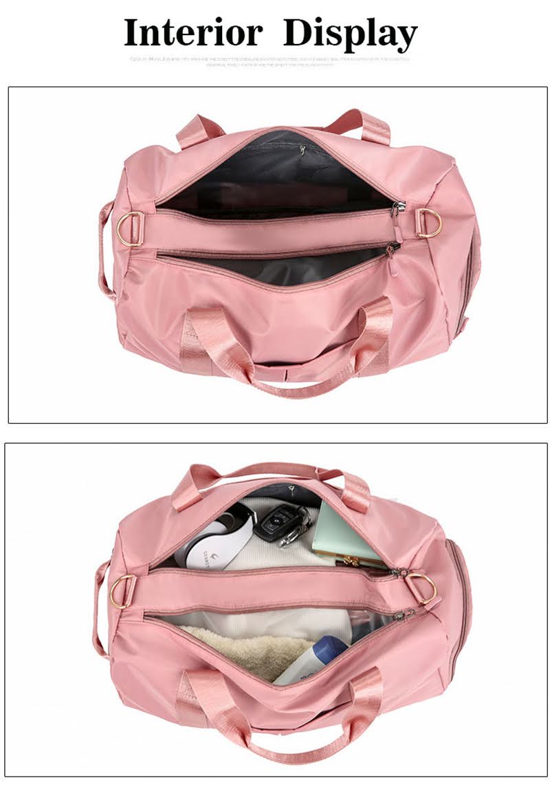 Personalized sports bag with name embroidery