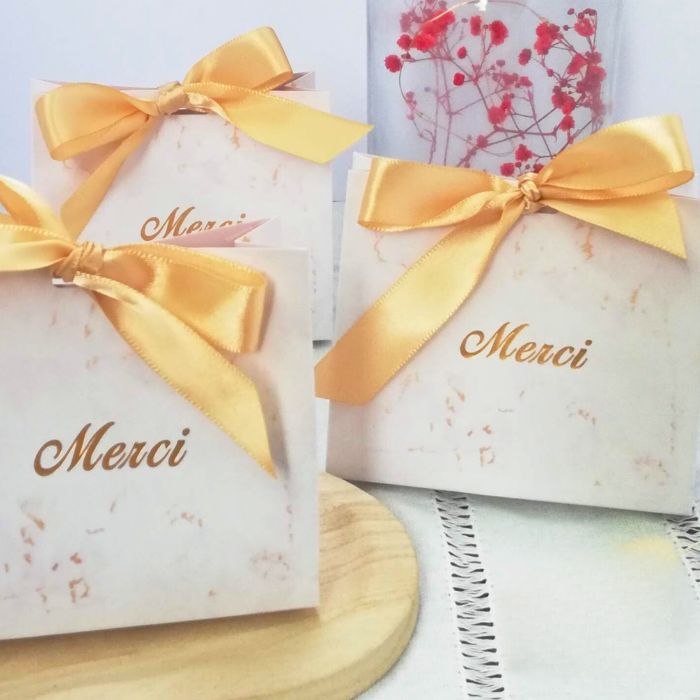 Sacs cadeaux "Merci"