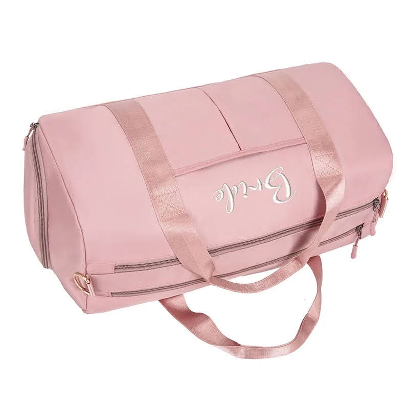 Personalized sports bag with name embroidery