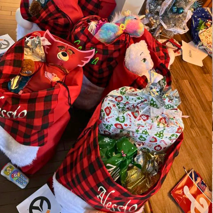 XXL Personalized Christmas Santa Sack