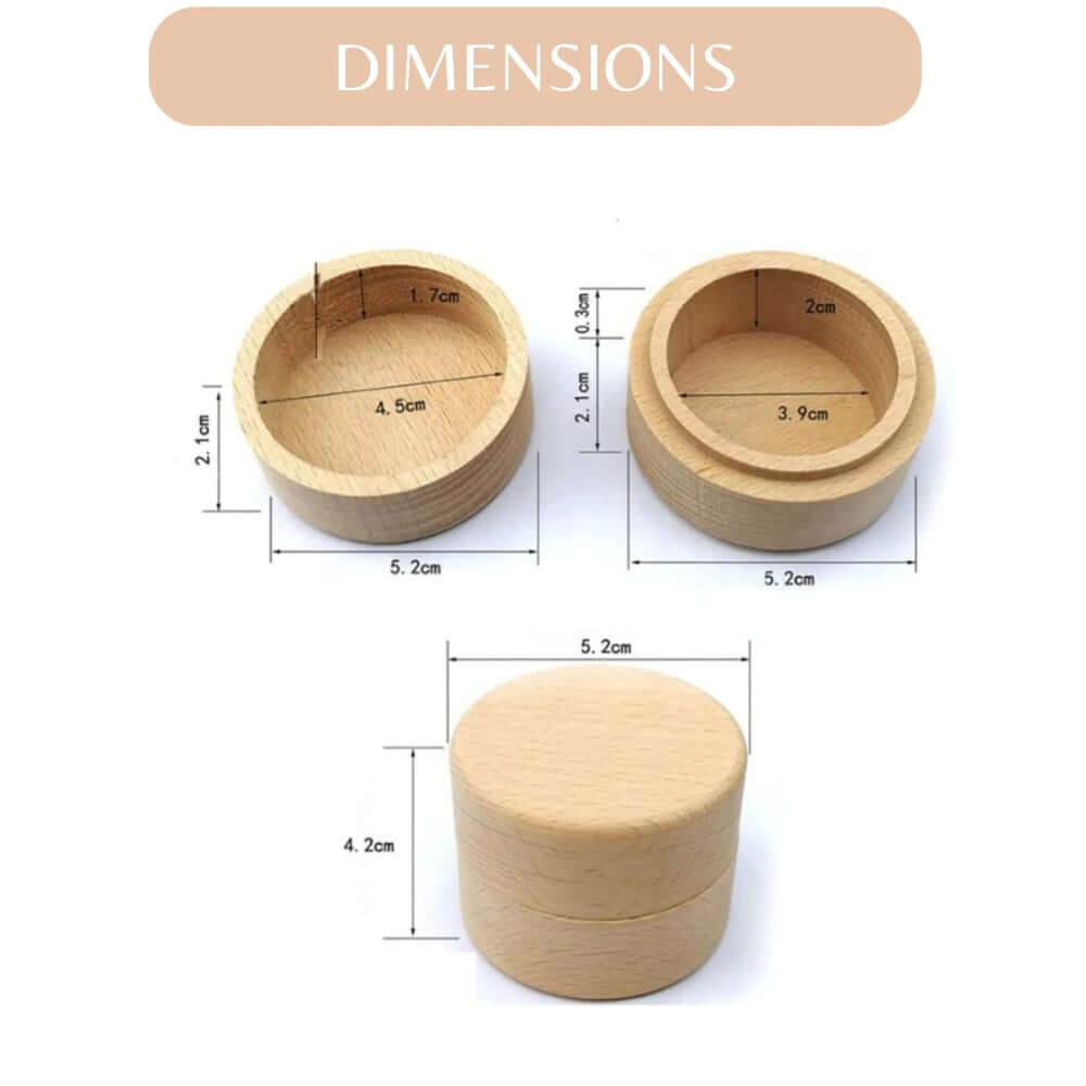 Boîtes à alliances en bois personnalisée - Motif Feuillage