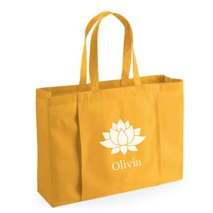 Personalized yoga bag