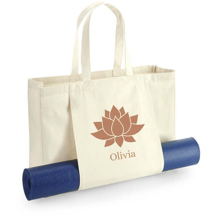 Personalized yoga bag