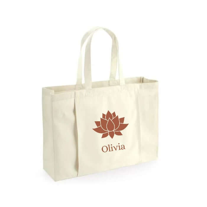 Personalized yoga bag