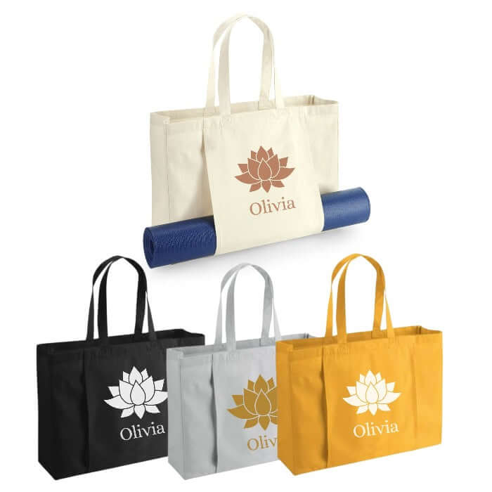 Personalized yoga bag