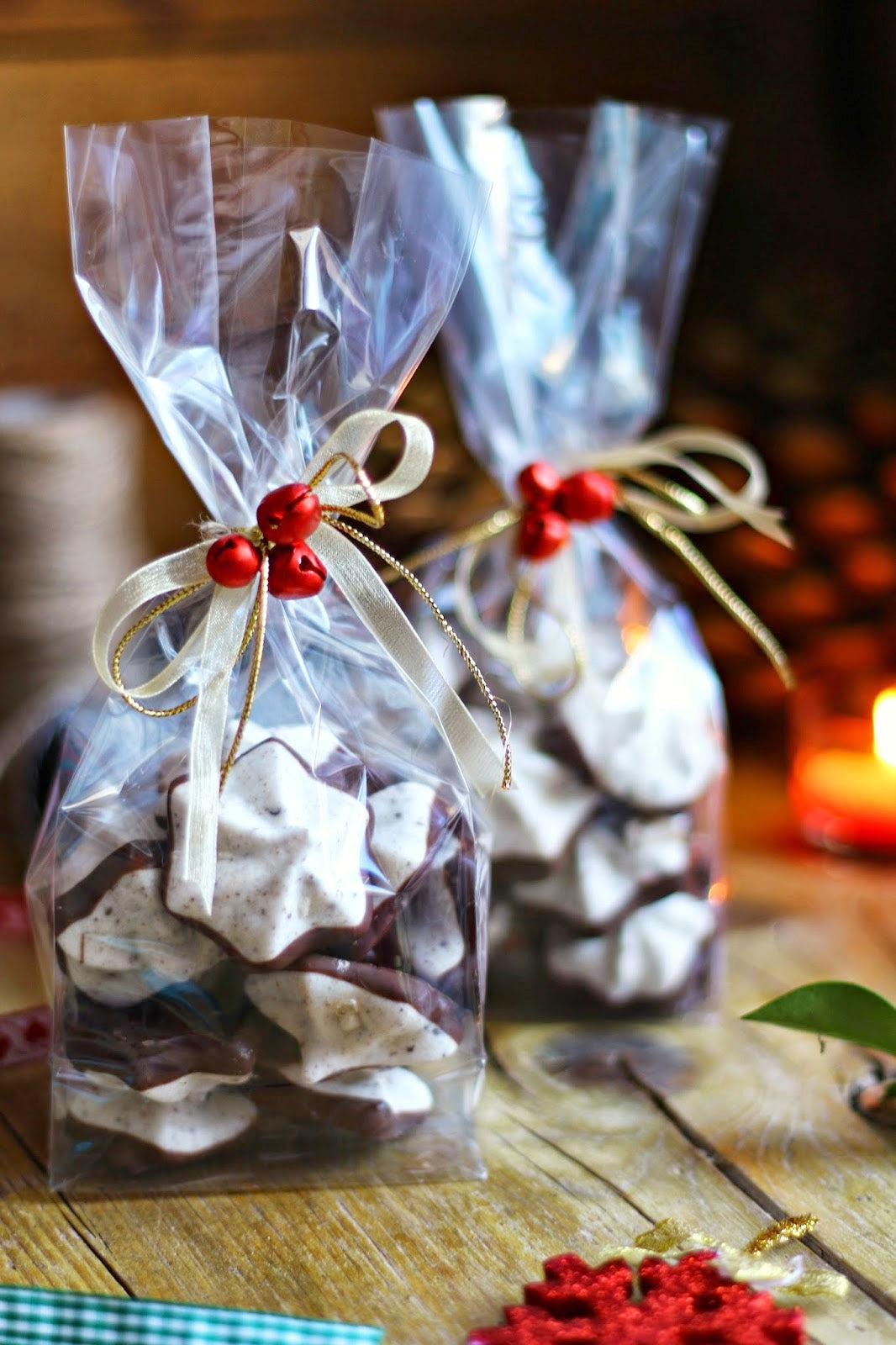 sachets pour biscuits de Noel