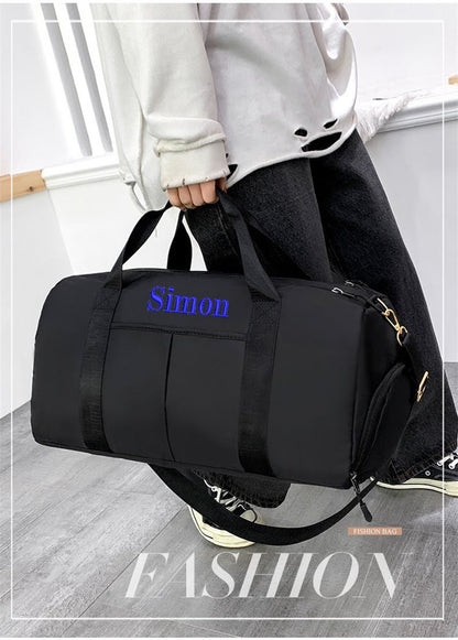 Sac de sport personnalisé avec broderie prénom