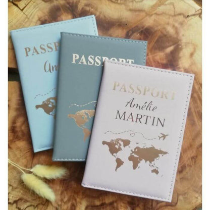 Protège passeport personnalisé
