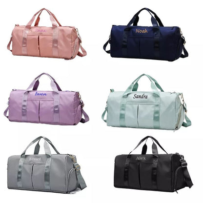 Sac de sport personnalisé avec broderie prénom