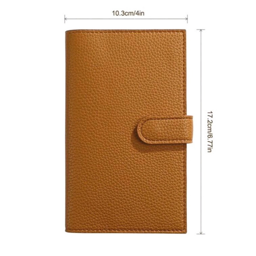 Agenda A6 couverture simili cuir