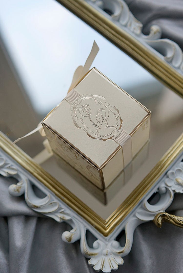 Boite pour dréges mariage chic