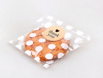 Sachets transparents pour cadeaux invités mariage 