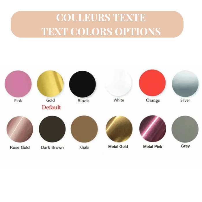 couleurs de personnalisation pour la boite à la alliances personnalisée pour chien