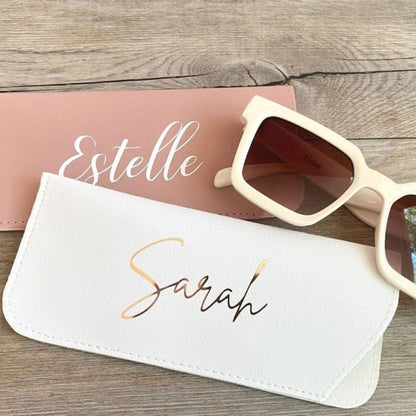 Etui à lunettes personnalisé