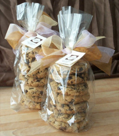 Sachets transparents pour biscuits ou bonbons