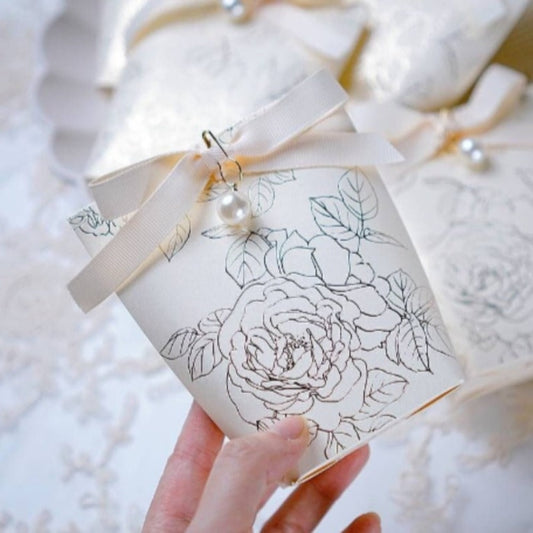 Boites à dragées mariage chic